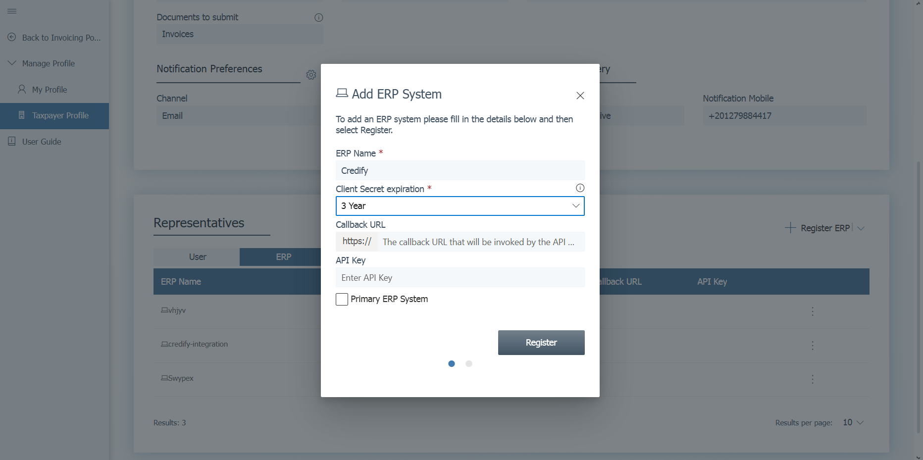 English ERP